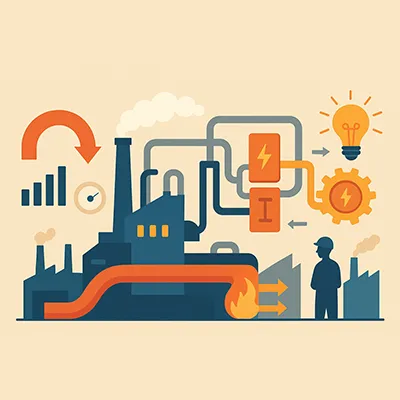 Waste Heat Recovery and Energy Efficiency in Steel Plants