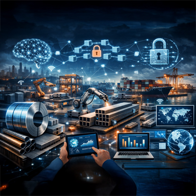 How Digital Supply Chain Technology Is Transforming Steel Logistics