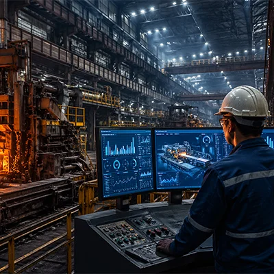 Digital Transformation in Steel: AI, IIoT & Predictive Maintenance