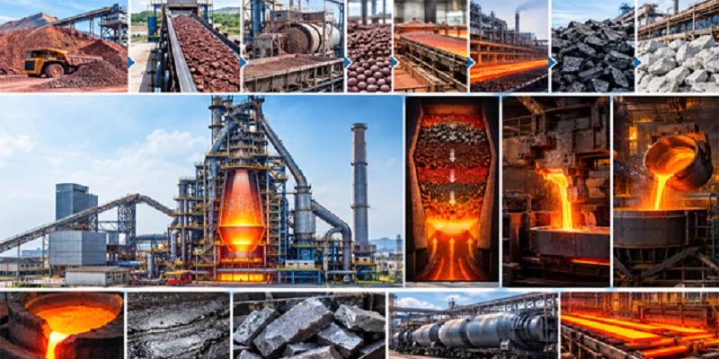 Ironmaking Process: From Iron Ore Preparation to Hot Metal Production