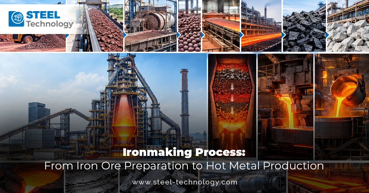 Ironmaking Process: From Iron Ore to Hot Metal Production
