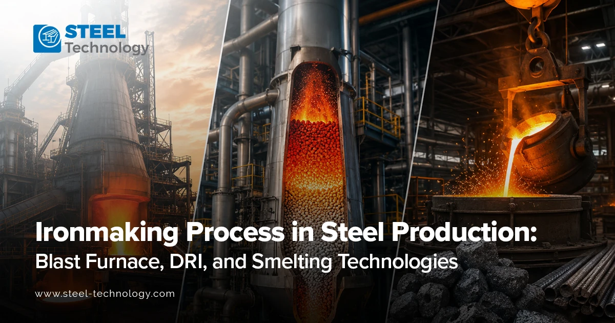 Ironmaking Process: Blast Furnace, DRI & Smelting Methods