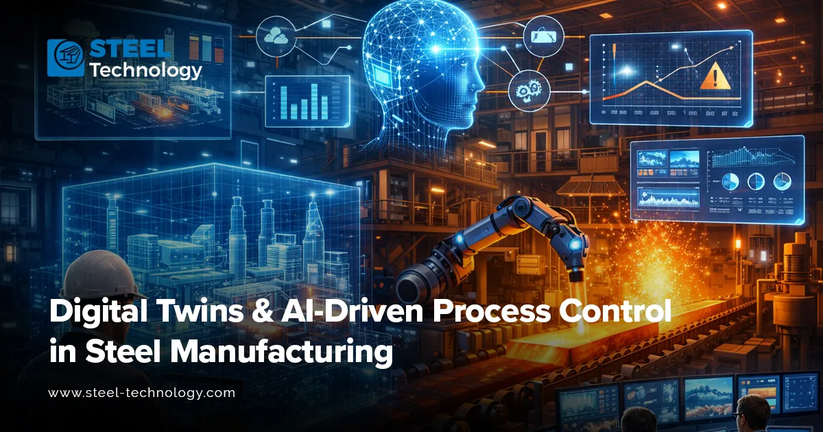 Process Control Digital Technology Digital Twins & AI-Driven Process Control in Steel