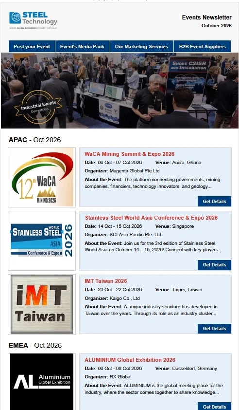 Oct-26 Events Newsletter