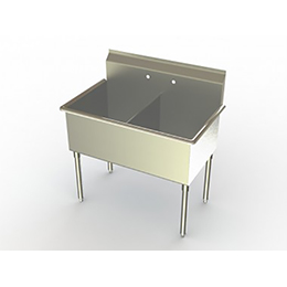 S2 Series, 2 Compartment Sink