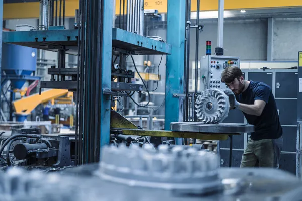 Low-pressure die casting