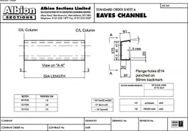 Eaves Channel