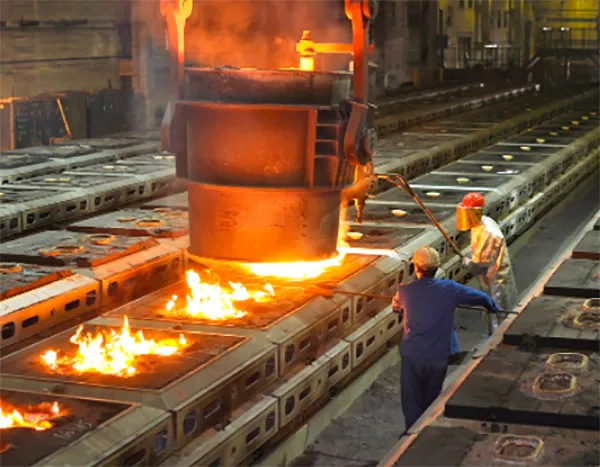Sand Casting Shot Peening