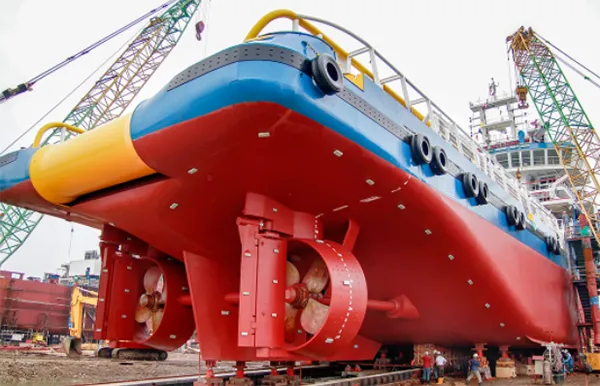 Shot blasting in the Naval Industry