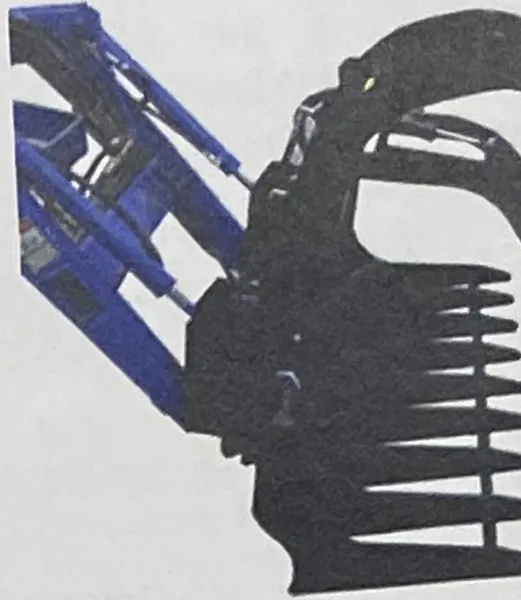 UT50-8S Utility Tractor Grapple Rake Split Top