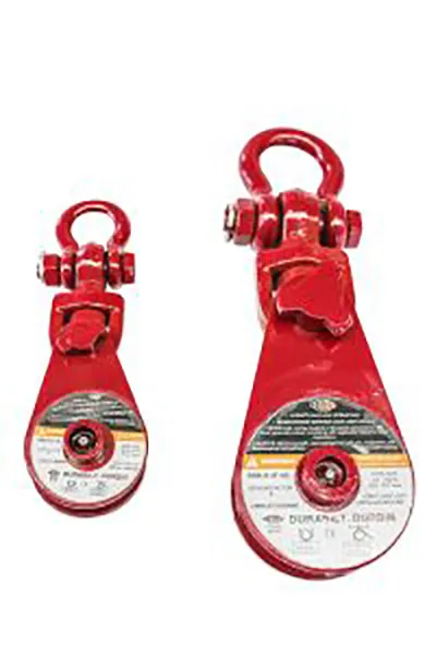 Durabilt Wire Rope & Cable Snatch Blocks-Shackle Style