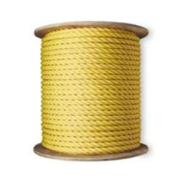 YELLOW POLY-PRO ROPE SPOOLED