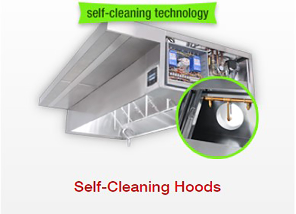 Fully Integrated Self-Cleaning Hood