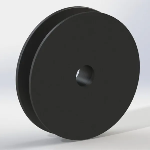 BP Series Pulley, Black Delrin