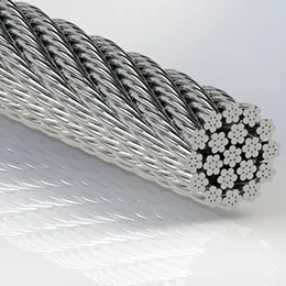 Tungsten, Bright Cable, Bare 19x7 Commercial