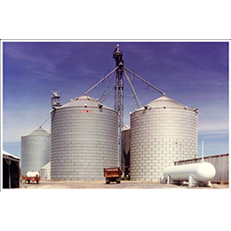 AGRICULTURAL STORAGE C&L Silver Shield grain bin