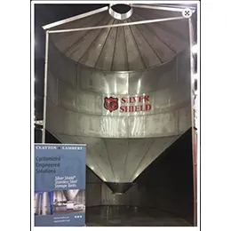 Industrial Hopper Tanks Skirted Hopper Tanks and Flat Bottom Silos
