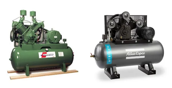 Low Pressure Reciprocating Air Compressor 0  200 PSI