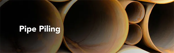 Pipe piling