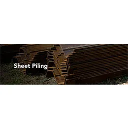 Sheet piling