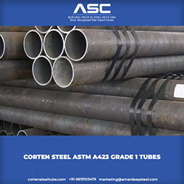 Corten Steel ASTM A423 Grade 1 Tubes