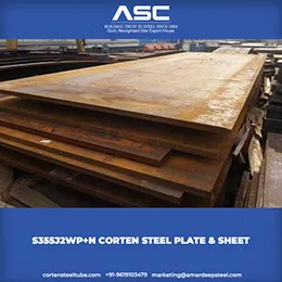 S355J2WP+N Corten Steel Plate & Sheet