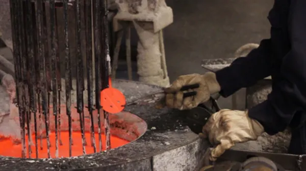 SALT BATH HEAT TREATING