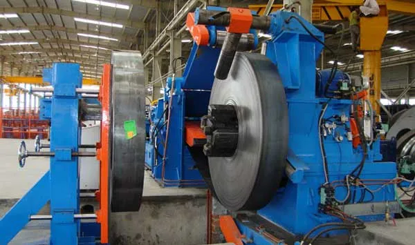 DM Uncoiler with Coil Pusher