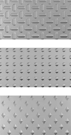EMBOSSED PLATES