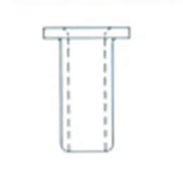 Flat-Prescored Eyelets