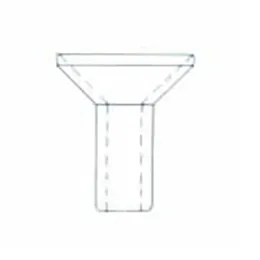 Funnel-Prescored Eyelets
