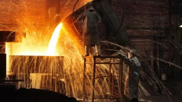 Cast steel