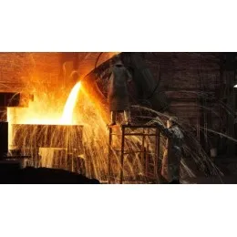 Cast steel