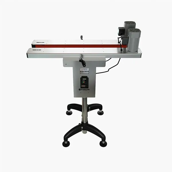 GLOBALTEK Bottomless Side Belt Transfer Conveyor