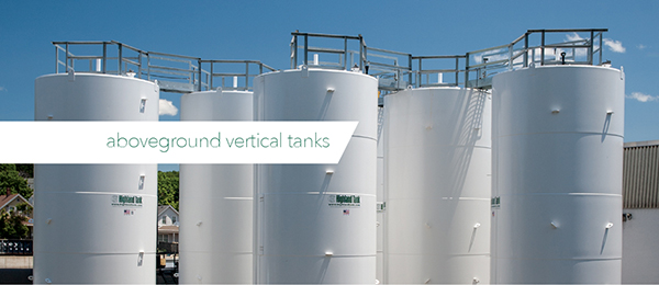 Aboveground vertical tanks