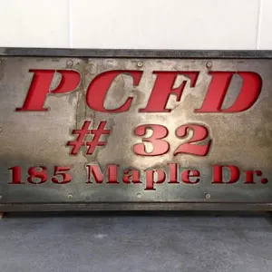 Park City Fire Dept. Sign