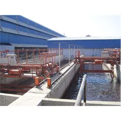 Settling Tank with Scraper Mechanism