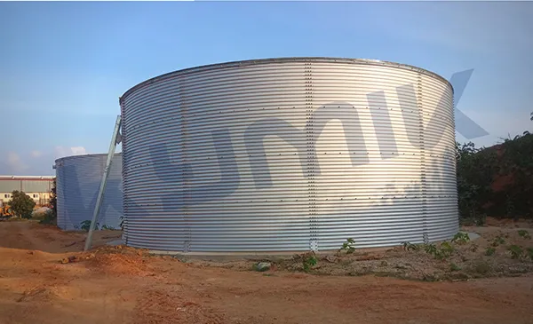 Zincalume Bolted Panel Tanks