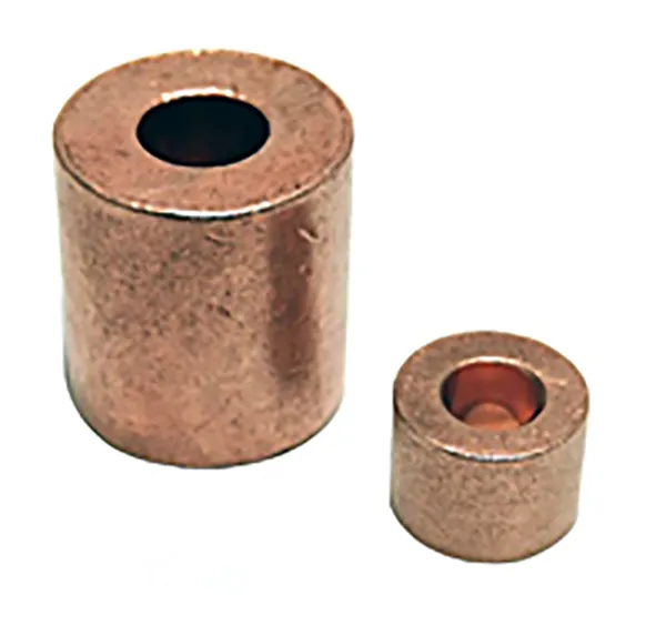 Copper Button Stops
