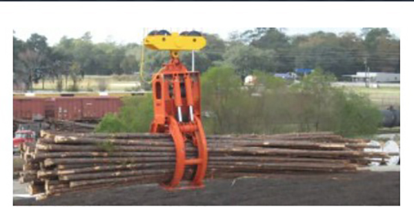 Self Contained Hydraulically Operated Log Grabs