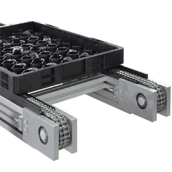 Low Profile Roller Chain Conveyor System
