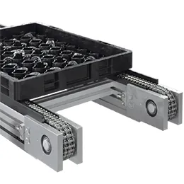 Low Profile Roller Chain Conveyor System