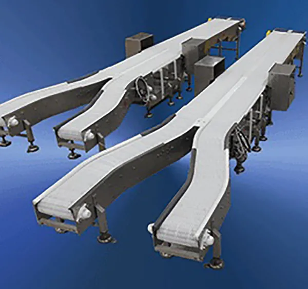 Plastic Belt Conveyors Mat Top