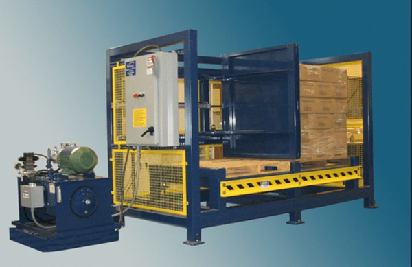 PALLET TO PALLET LOAD TRANSFER SYSTEM WITH DISPENSER AND STACKER
