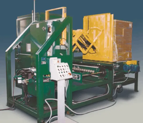 PALLET TO SLIP SHEET LOAD TRANSFER