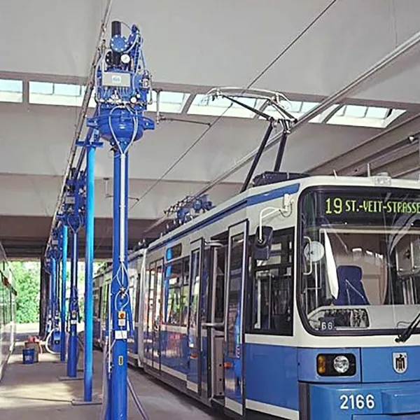 RAIL VEHICLE SAND FILLING SYSTEMS