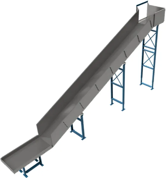 Straight chutes