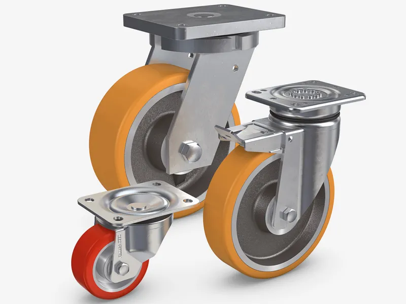 Electrically Conductive VULKOLLAN® Wheels