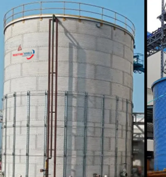 ZINCALUME TANKS FOR LIQUID STORAGE