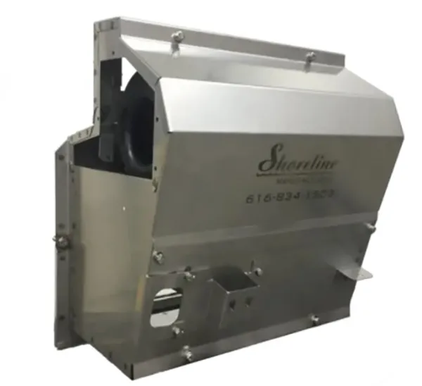 Stainless Kenworth Heater Box with Blower Motor